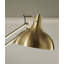 Iwamoto 180cm Brushed Task Floor Lamp-19435074