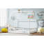 Lits avec cadre Safe House, lit double en bois de pin, chambre d'enfant de ferme