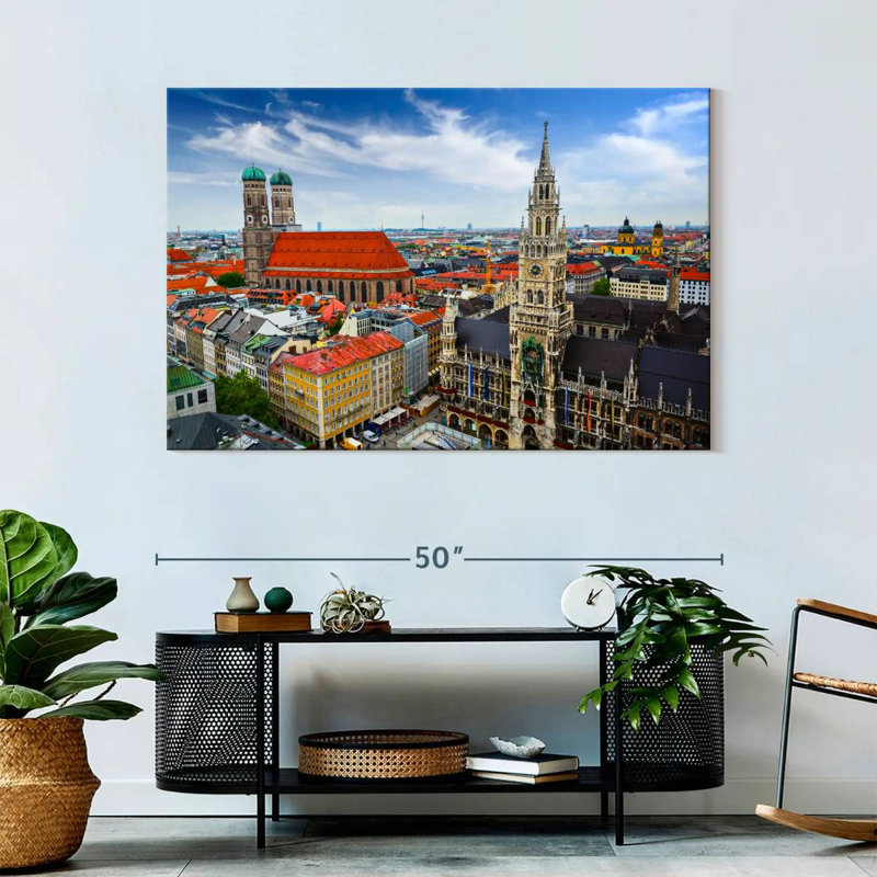 Rorry Munich Cityscape, 32" H x 48" W