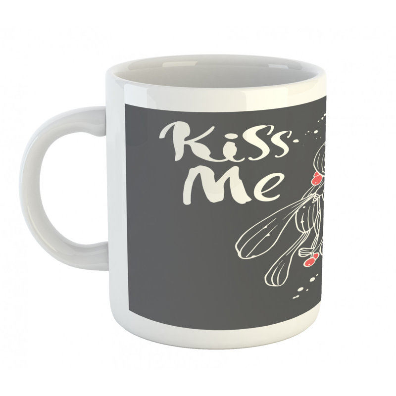 Grande tasse à café baiser me
