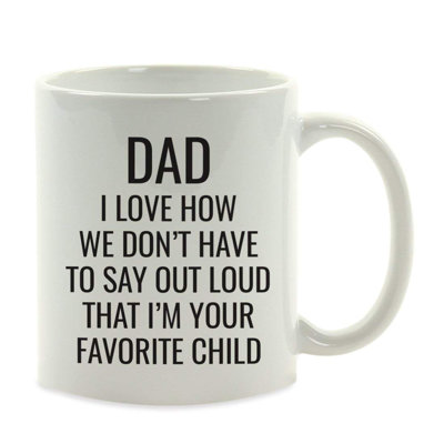 Papa, je n’ai pas à me dire que nous n’avons pas à me dédire que fort de votre tasse à café favorite Roquemore