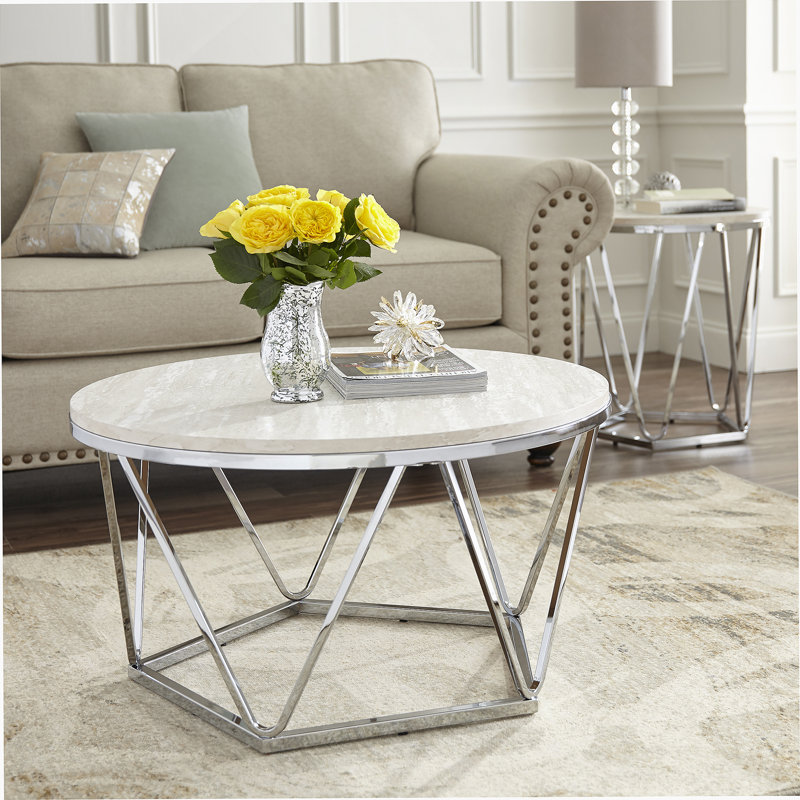 Table basse ronde