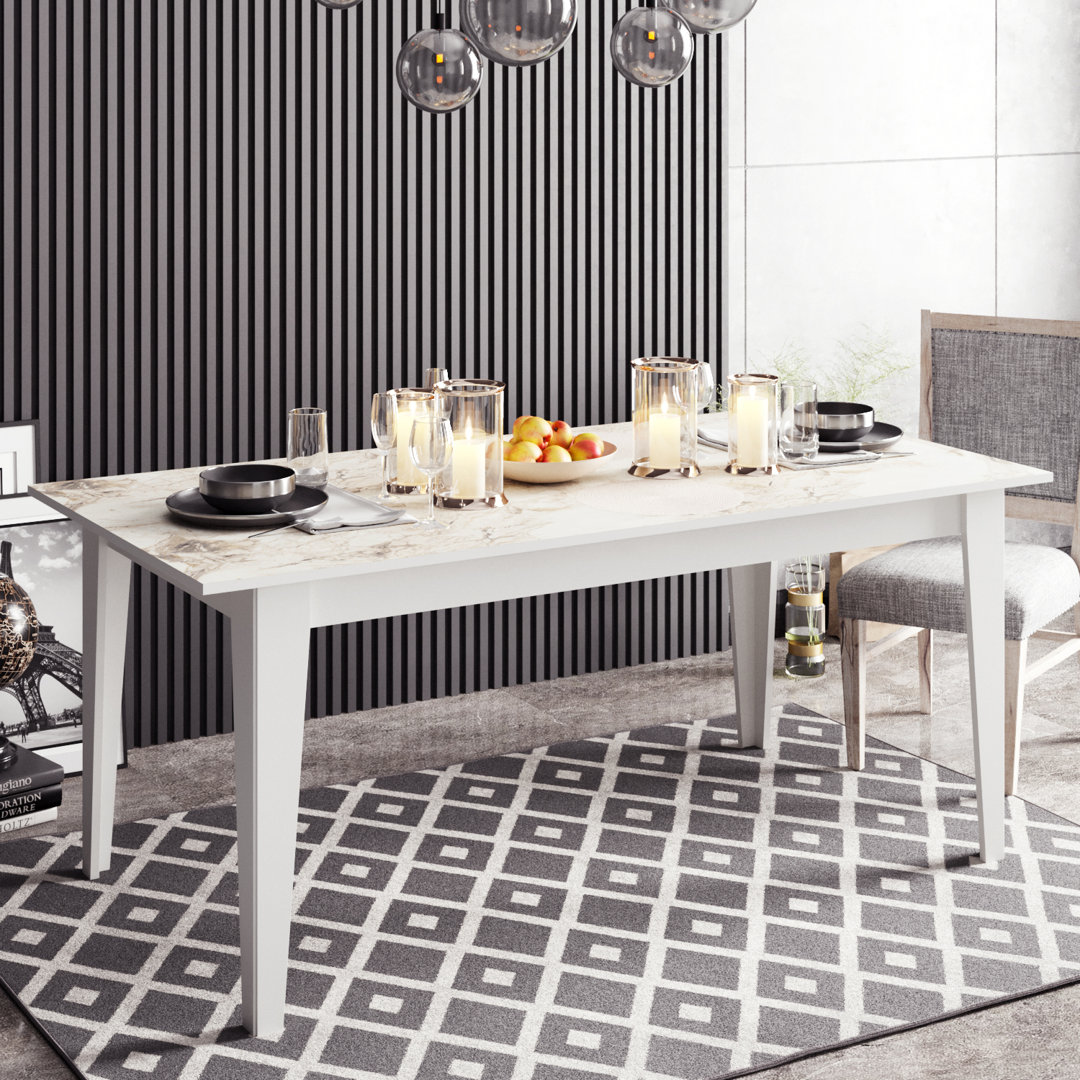 Borina Rectangular 180Cm L x 90Cm W Dining Table