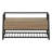 Bench, Entryway, Hallway, Storage, 42" Rectangular,  Laminate,  Metal, Contemporary, Modern-1460510002