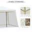 Tente pour auvent d'extérieur 10 pi x 10 pi Outsunny