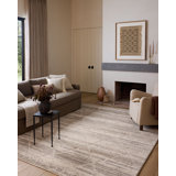Amber Lewis x Loloi Monty  Ivory / Natural Area Rug