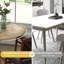 Round Solid Wood Dining Table