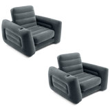 Canapé-lit gonflable avec matelas gonflable de 46 po Intex (paquet de 2)