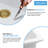 33"L Undermount Workstation Single Bowl White Granite Composite Kitchen Sink with Colander, Cutting Board,Basket Strainer and Dish-Drying Rack-121388211-123687595