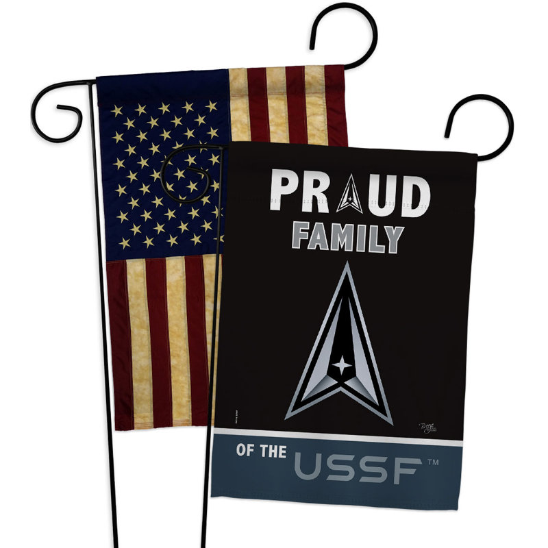 Double Sided 18.5'' H x 13'' W Polyester Garden Flag