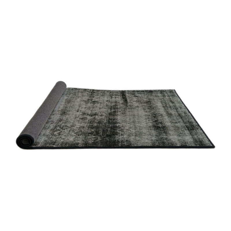 Wool Abstract Indoor Rug, Round 3'