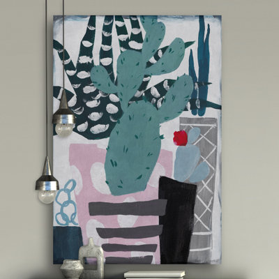 " Fresh Cacti " Painting Print