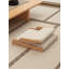 Chaise de plancher japonaise avec support pour le dos, chaise de méditation pliable avec coussin pour le salon, la chambre et la baie vitrée, noyer