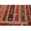 Tapis kilim en laine à teinture végétale 5 x 6