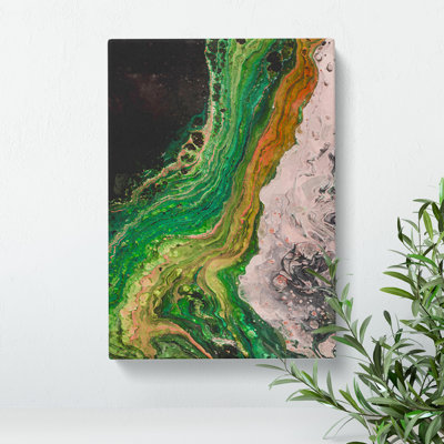 XC1022-2573X Let Us Be Abstract - Wrapped Canvas Print