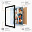Geometric Tile Study Mid-Century - Framed Print-887210286-887210285