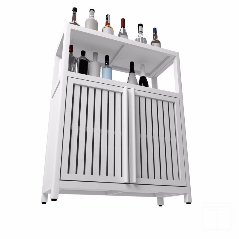 Meuble de rangement grande capacité en bambou