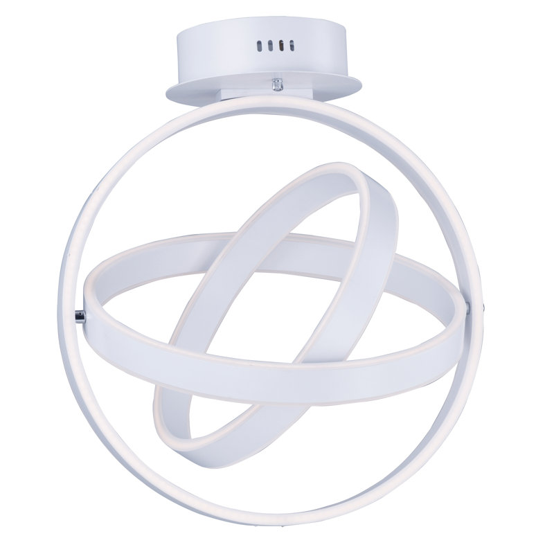 Ananke Acrylic LED Semi Flush Mount