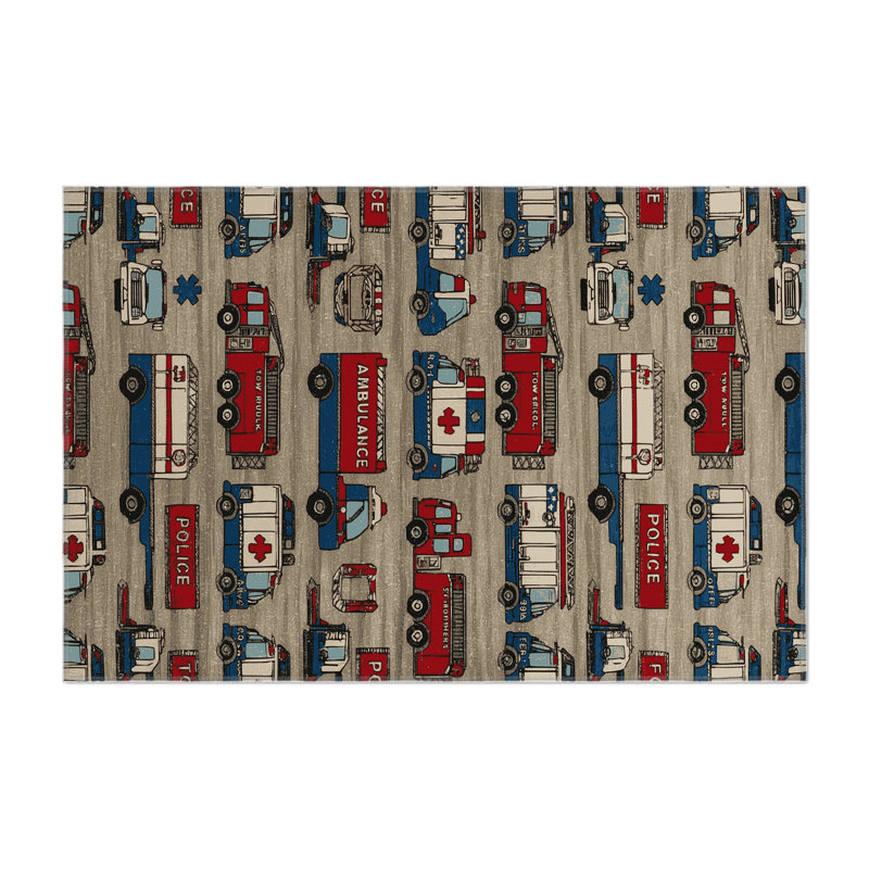 Tapis intérieur et extérieur gris Transport, Rectangle 9 pi x 12 pi