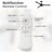 52" Ceiling Fan Without Light, 3 Abs Blades Farmhouse Ceiling Fan With Remote Control 6-Speed Reversible Dc Motor For Living Room Bedroom Kitchen-158111787