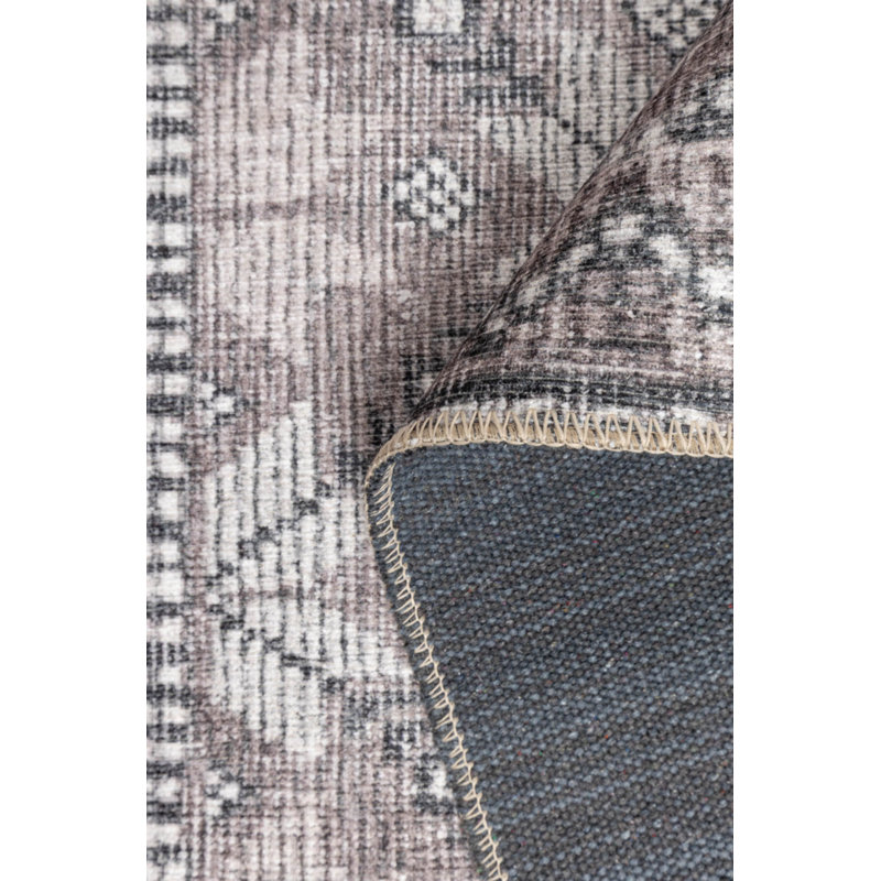 Tapis en chenille lavable Jax, Rectangle 7 pi 7 po x 10 pi 10 po