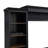 Farmhouse 4-Piece Entertainment Wall Unit Set with Bookshelf for TVs Up to 70", Walnut TV Stand with Adjustable Shelves, Mid-Century Large Media Console with Wine Rack for Living Room-1756710255