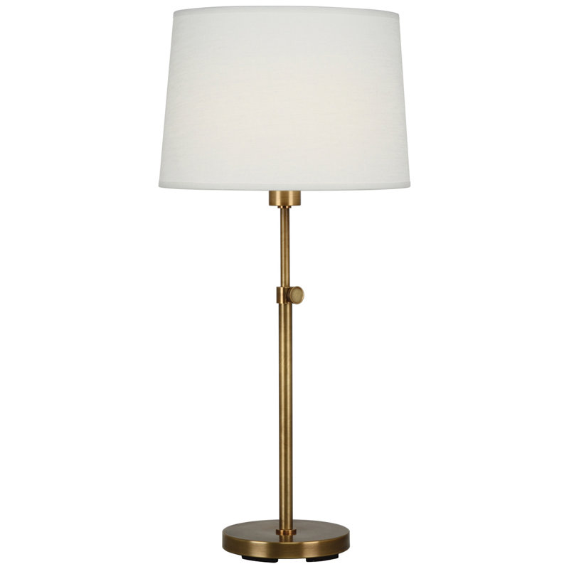 Koleman Buffet Table Lamp,  Aged Brass