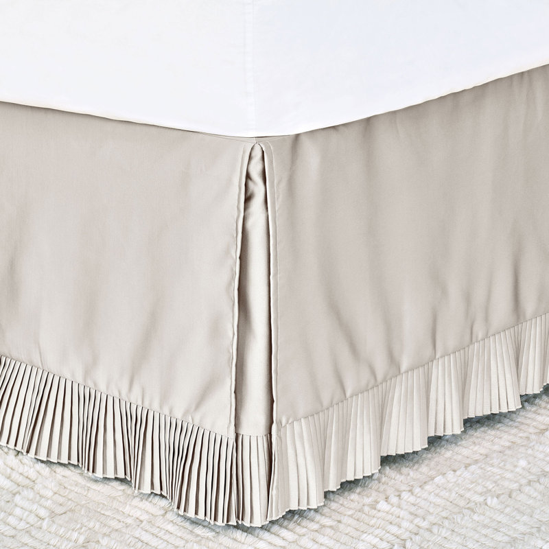 Romilly Pleated Bed Skirt, California King