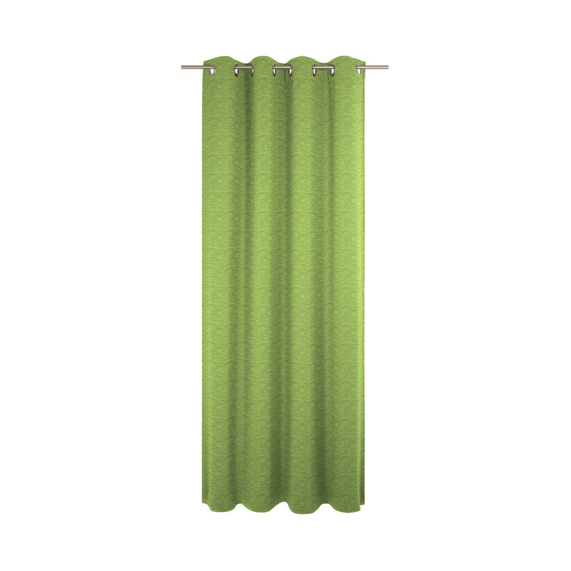 , Eyelet Scarf, Opaque, 132cm Width x 345cm Drop, Apple