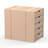 File Cabinet Shelf Organizing Box Settrays 5 Drawers Closed-1592634359