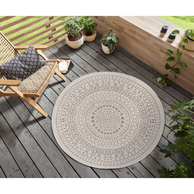Porto Grey/Cream Reversible Rug