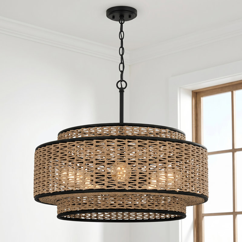 Bramlett 5 - Light Drum Pendant