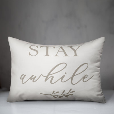 Outdoor Reversible Throw Pillow