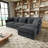 L-Shaped Slipcovered Sectional Sofa Couch, Comfy Deep Seat Cloud Couch With Convertible Ottoman & Big Pillows, Modern Oversized Slipcovered Sofa Set For Living Room Office, Corduroy-1339841160-1339857830-1339857831