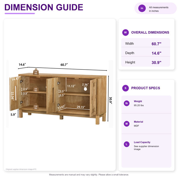 Dimensions du produit