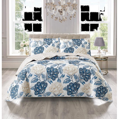 Allender Polyester Bedspread with Pillowcases Included