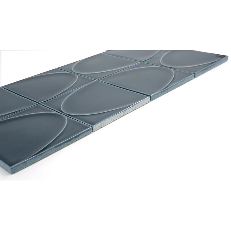 Mizu™ 8" x 16" Ceramic Novelty Mosaic Tile, Blue