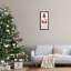 «Christmas Gnome with Candy Cane», art mural encadré sur toile flottante par PDR, LLC-648298056-648298059
