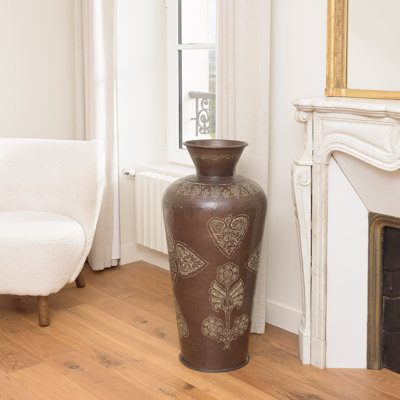 Cassina Aluminum Floor Vase