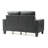 Vegas Upholstered 58'' Loveseat-90754371