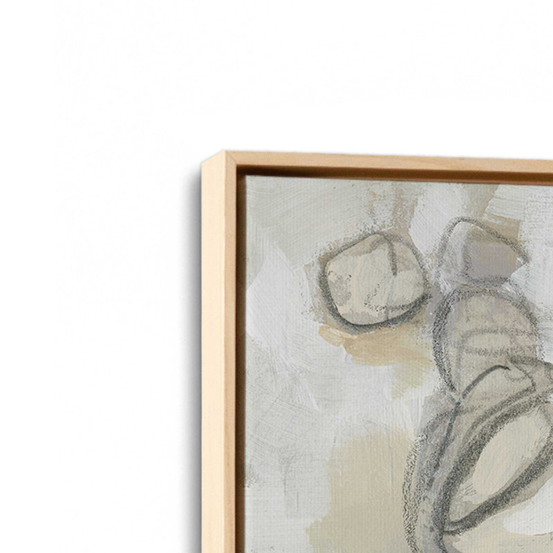Impression sur toile, "Bouquet Sketch Impression I" par June Erica Vess, H 30 po x l 30 po, Érable