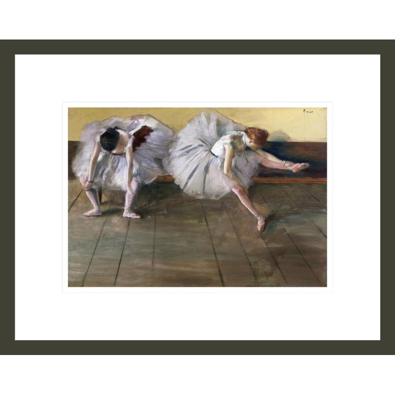 «Dancers» par Edgar Degas, impression giclée sur cadre, H 13,37 po x l 16,75 po