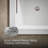 Underscore 66" x 32" Undermount Soaking Acrylic Bathtub-10973451