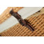 Wicker Rope Handled Storage Trunk with Lining