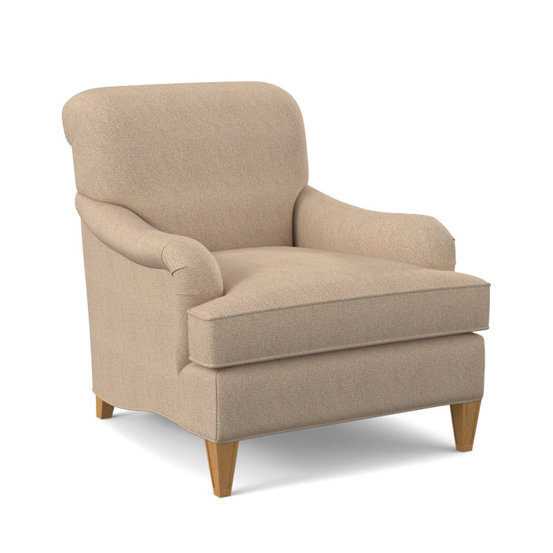 Bristol Upholstered Armchair, Amber, Chartres Pebble
