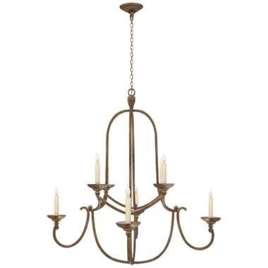 Visual Comfort Arched Foyer Pendant by E.F. Chapman. Original Price: $2,600