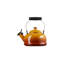 Le Creuset Enamel On Steel Classic Whistling Kettle W/Gold Hardware, 1.7 Qt. - Persimmon-737738504