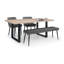Wynnfield Metal Base Dining Table
