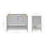 48'' W Single Bathroom Vanity Base-1854213061