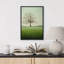 Arbre vert au pays Élégantes illustrations monochromes décor minimaliste moderne-102453108-102453106